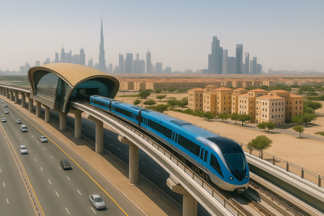 Dubai Metro Blue Line: Connecting Communities, Elevating Investment Potential